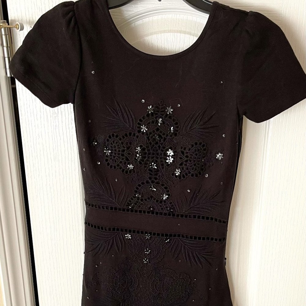 FCUK French Connection Black Size 0 Dress